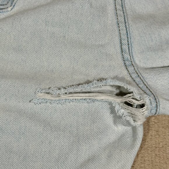 34w 80s USA Vintage Wrangler Trashed Jeans - Picture 3 of 9